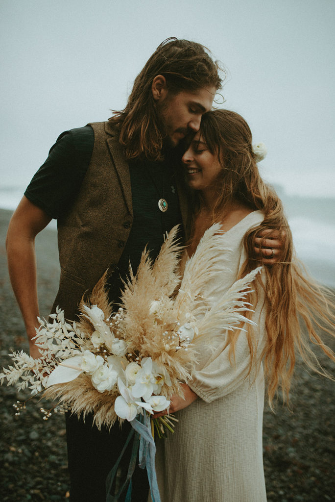 Hole-in-the-Wall elopement on Rialto Beach